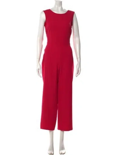 Pre-owned Claudie Pierlot Crew Neck Jumpsuit In Pink
