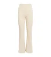 Claudie Pierlot Wide-leg Crochet Trousers In Neutral