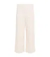 Claudie Pierlot Cropped Straight Tailored Trousers In Neutral