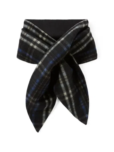 Claudie Pierlot Double-sided Check Scarf In Multi