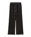 Claudie Pierlot Elastic Waist Casual Pants In Black