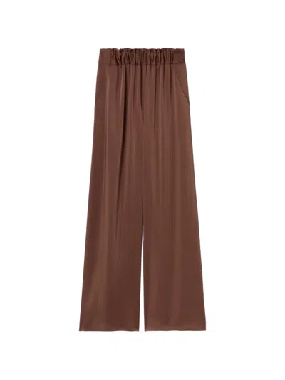 Claudie Pierlot Elasticated Trousers In Brown