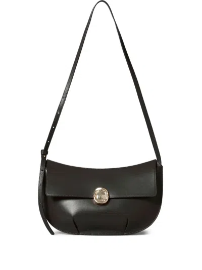 Claudie Pierlot Flap Buckle Mini Bag In Black