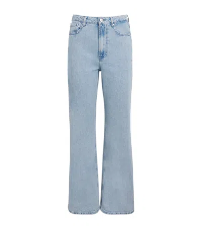Claudie Pierlot Flared Jeans In Blue