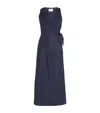 Claudie Pierlot Floral Maxi Dress In Blue