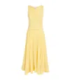 Claudie Pierlot Hybrid Maxi Dress In Yellow