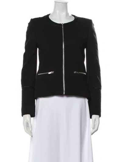 Pre-owned Claudie Pierlot Jacket In Black