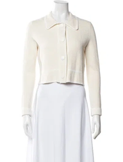 Pre-owned Claudie Pierlot Jacket In Neutral