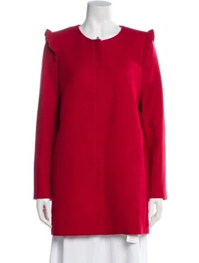 Pre-owned Claudie Pierlot Jacket In Red