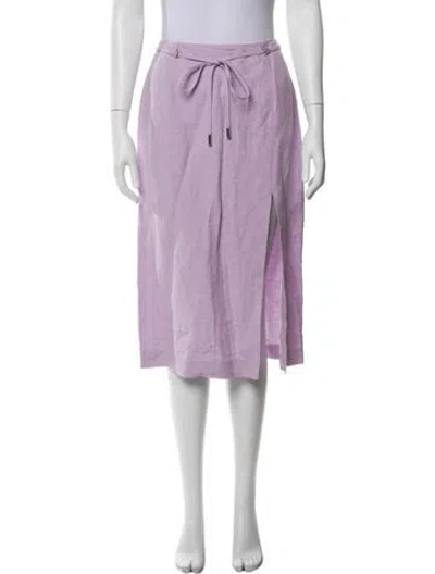 Pre-owned Claudie Pierlot Knee-length Skirt W/ Tags In Purple
