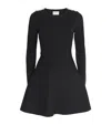 Claudie Pierlot Knitted Mini Dress In Blue