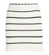 Claudie Pierlot Knitted Striped Mini Skirt