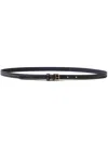 Claudie Pierlot Leather Belt In Bleus