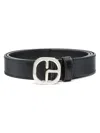Claudie Pierlot Logo-buckle Leather Belt In Black
