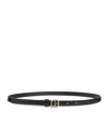 Claudie Pierlot Buckle Leather Belt In Black