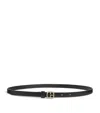 Claudie Pierlot Buckle Leather Belt In Black