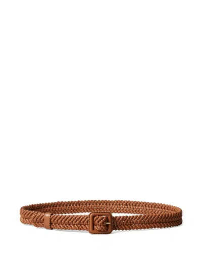 Claudie Pierlot Leather Belt In Brown