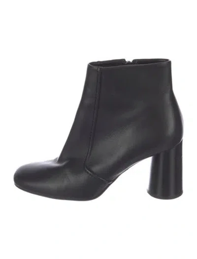 Pre-owned Claudie Pierlot Leather Boots In Black