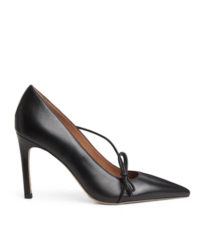 Claudie Pierlot 100mm Leather Pumps In Black