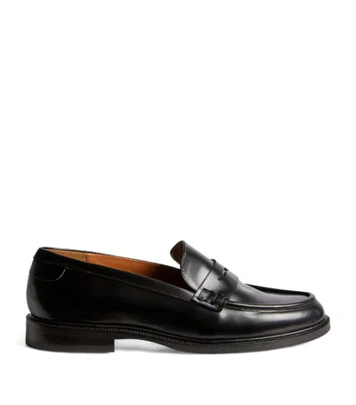 Claudie Pierlot Leather Loafers In Black