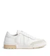 Claudie Pierlot Womens Naturels Arcade Leather Low-top Trainers In Nude