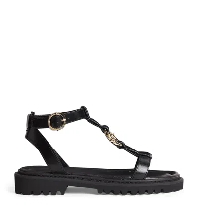 CLAUDIE PIERLOT LEATHER SANDALS