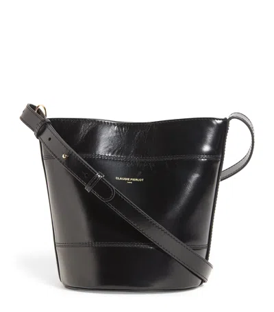 Claudie Pierlot Leather Solveig Bag In Black