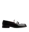 Claudie Pierlot Two-tone Design Leather Loafers In Multi