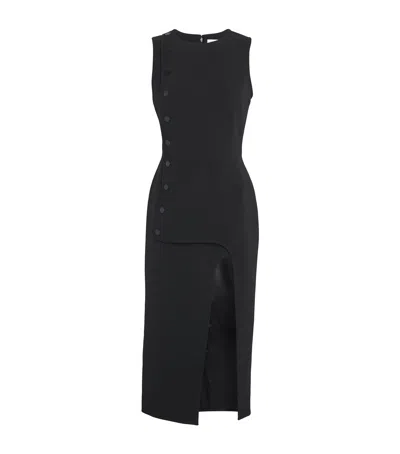 Claudie Pierlot Leg-slit Midi Dress In White
