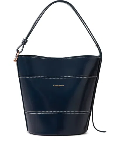 Claudie Pierlot Beuteltasche Mit Logo In Blue