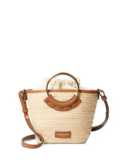 Claudie Pierlot Logo-patch Bag In Neutrals