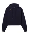 Claudie Pierlot Long Sleeve Sweatshirt In Black