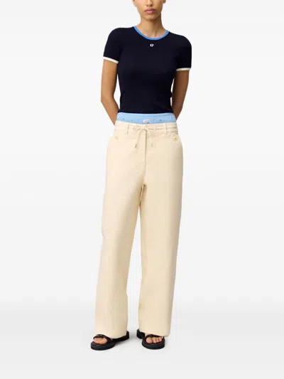 Claudie Pierlot Tief Sitzende Cargohose In Nude