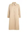 Claudie Pierlot Mid-length Trench Coat In Neutral