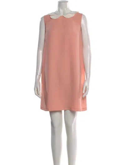 Pre-owned Claudie Pierlot Mini Dress In Pink
