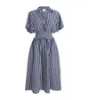 Claudie Pierlot Modal-blend Striped Midi Dress
