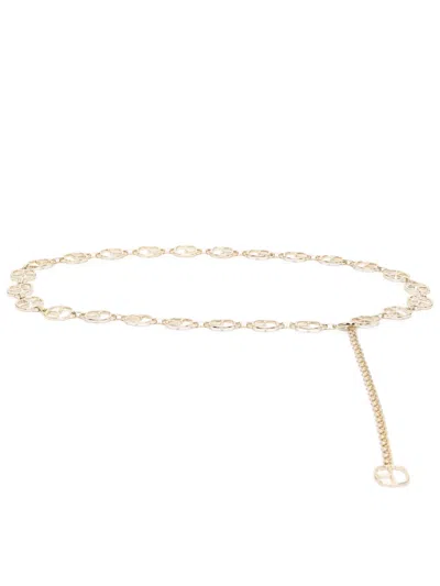 Claudie Pierlot Monogram Belt In Gold