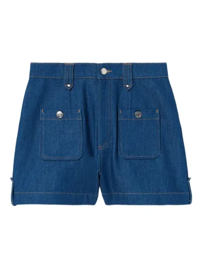 Claudie Pierlot Patch-pocket Denim Shorts