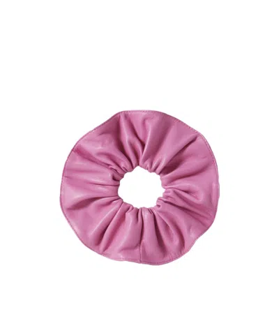 Claudie Pierlot Pleated Hair Accessories In Pink