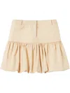 Claudie Pierlot Pleated Skirt In Neutrals