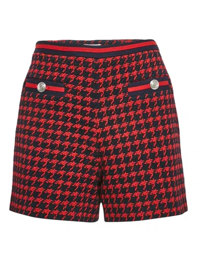Pre-owned Claudie Pierlot  Houndstooth Tweed Shorts