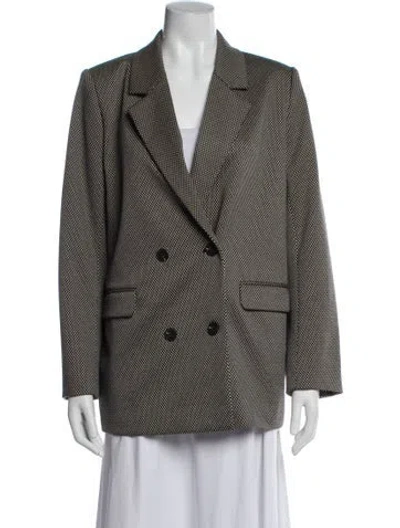 Pre-owned Claudie Pierlot Printed Blazer In Multi