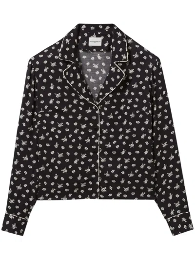 Claudie Pierlot Printed Shirt In Black