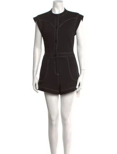 Pre-owned Claudie Pierlot Romper In Black