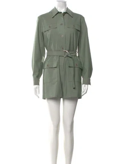 Pre-owned Claudie Pierlot Romper W/ Tags In Green
