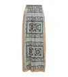 Claudie Pierlot Scarf Print Elasticated-waist Trousers