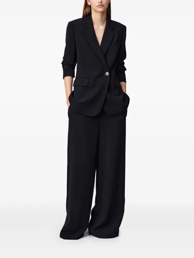 Claudie Pierlot Single-breasted Blazer In Black