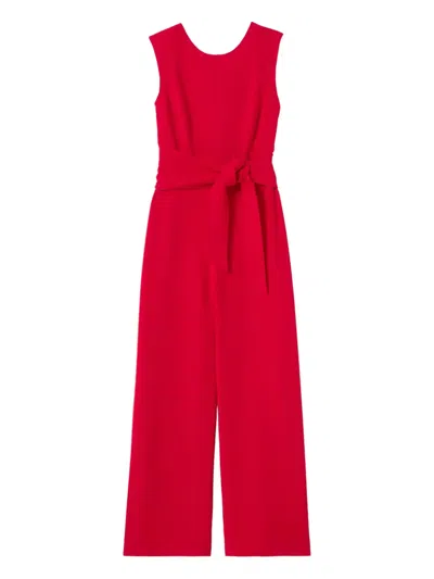Claudie Pierlot Sleeveless Jumpsuit In Rot