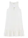 Claudie Pierlot Sleeveless Mini Dress In Neutrals