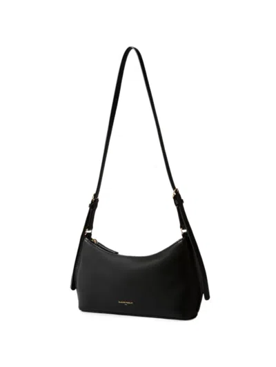Claudie Pierlot Soft Smooth Leather Bag In Black